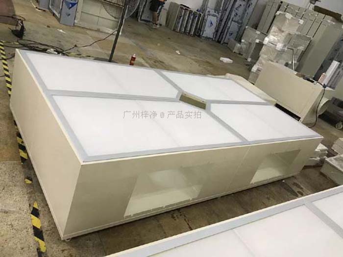 百級送風天花製作現場實拍圖