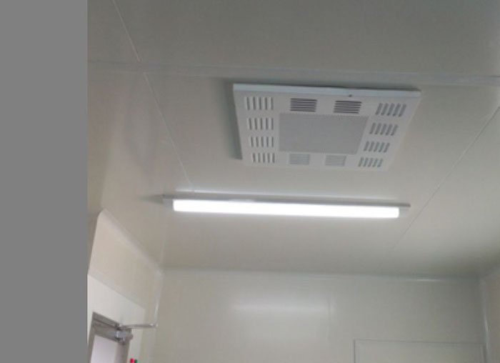 淨化工程高效送風口安裝效果