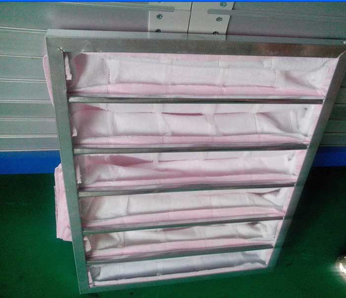 F7級袋式中效過濾器產(chan) 品結構