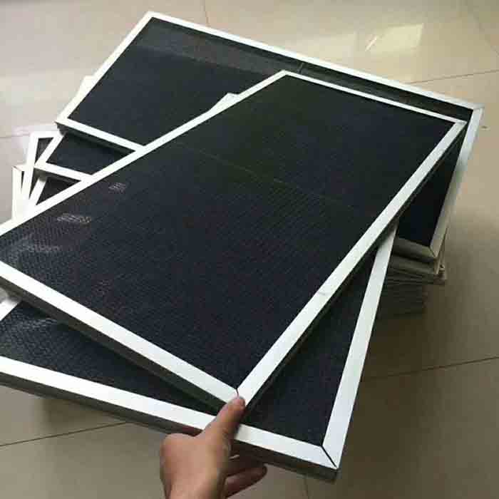 尼龍網初效過濾器產(chan) 品結構