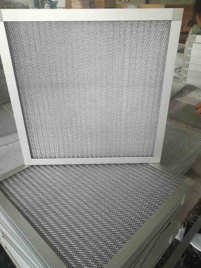 鋁網過濾器產(chan) 品結構