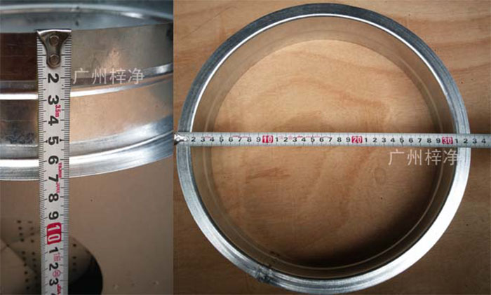 2000風量高效送風口頂送風法蘭(lan) 接口Φ300mm