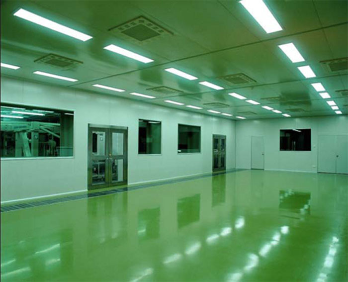 無塵潔淨室高效送風口安裝效果圖