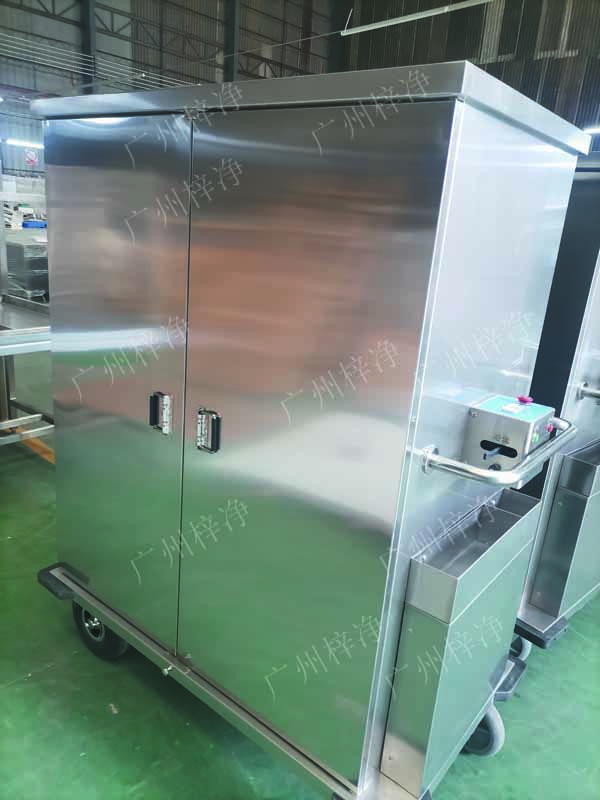 客戶要求定製作密閉式滅菌器械物品電動轉運車產(chan) 品實拍圖