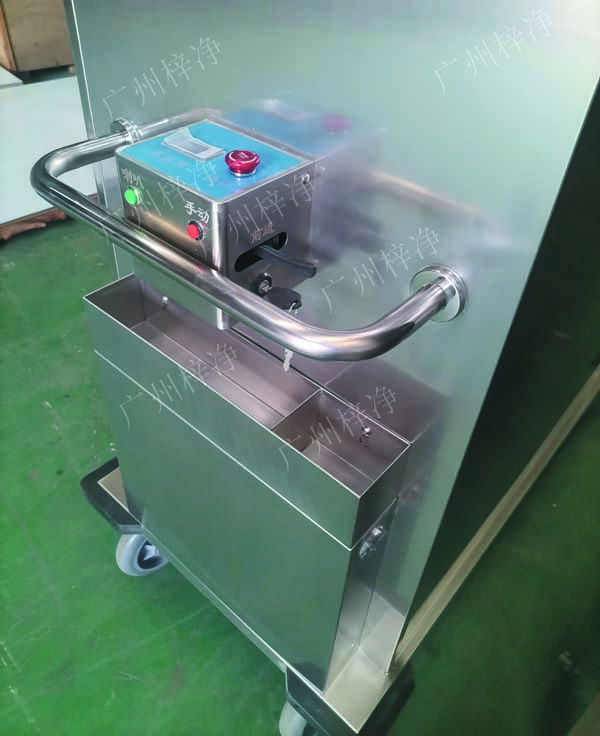 密閉式手術汙染器械電動轉運車產(chan) 品結構細節