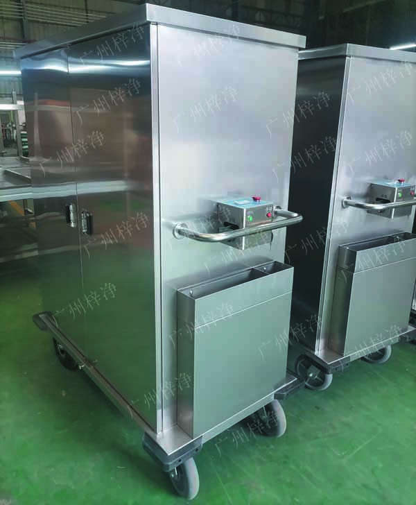 客戶要求定製作密閉式滅菌器械物品電動轉運車產(chan) 品實拍圖