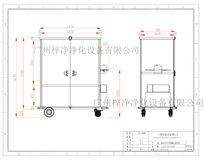 密閉式手術汙染器械電動轉運車產(chan) 品方案設計示意圖